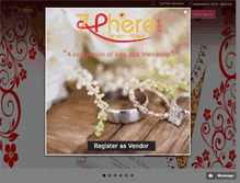 Tablet Screenshot of 7-phere.com